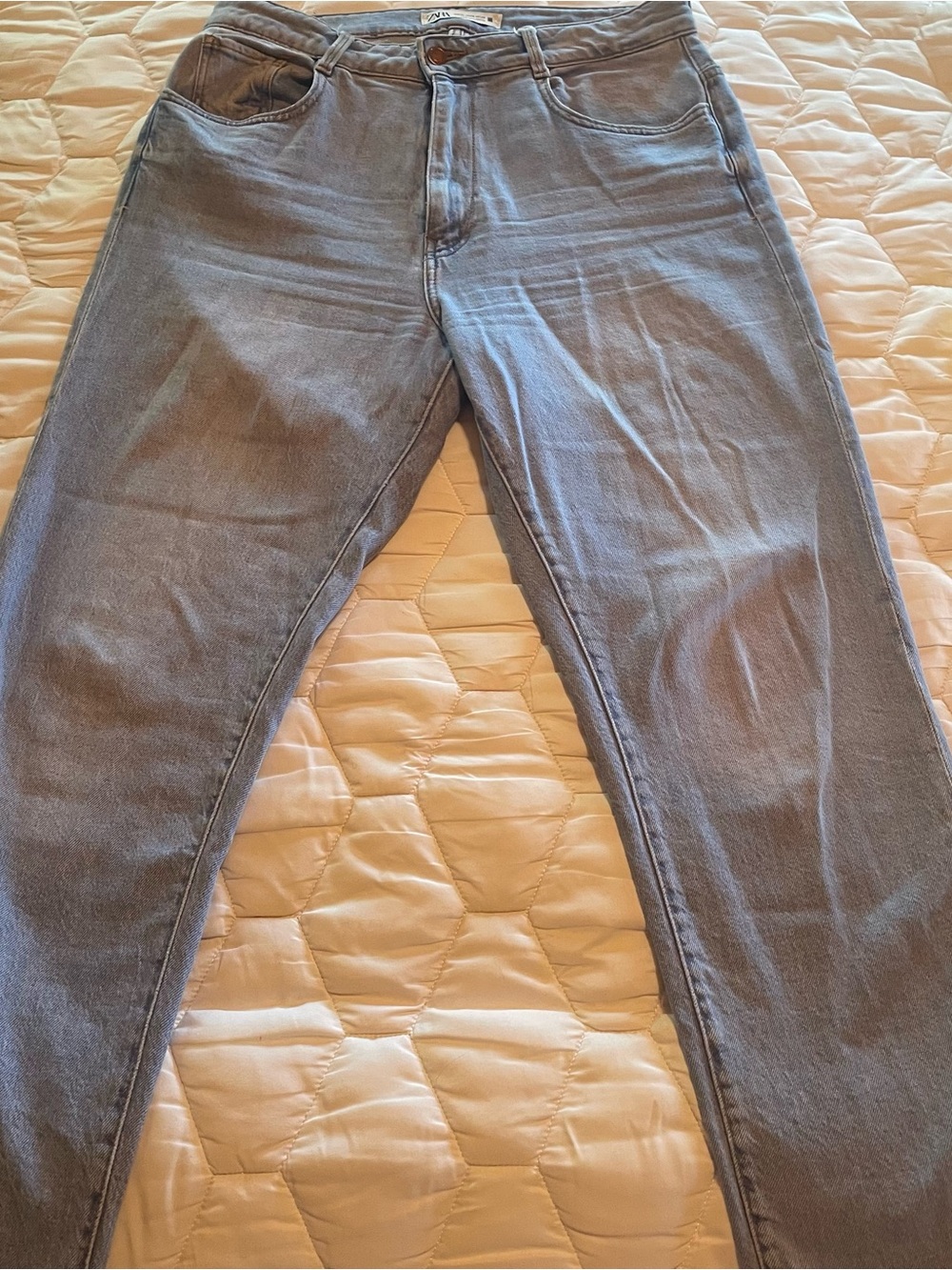 Zara Light Blue Denim Jeans size 10